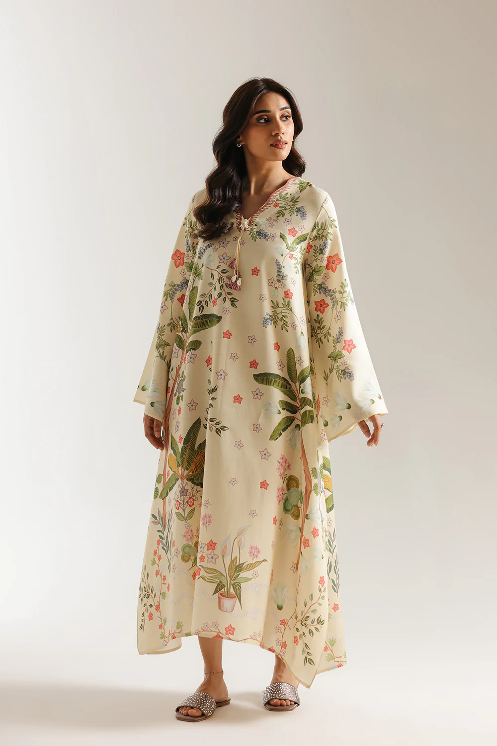 PRINTED DRESS