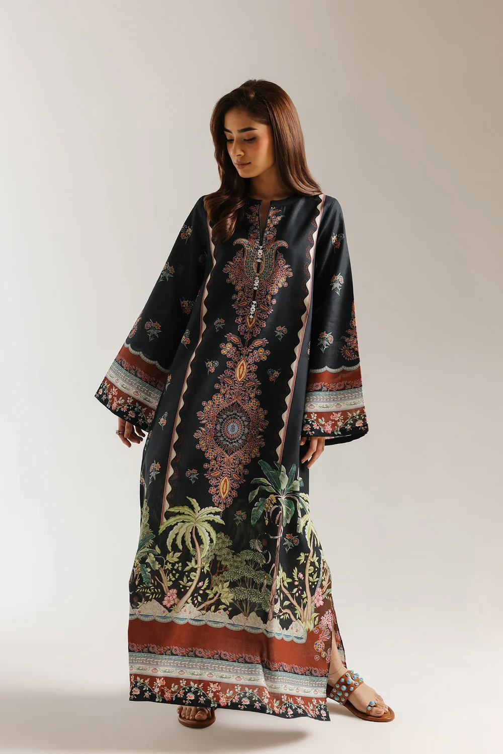 PRINTED KAFTAN
